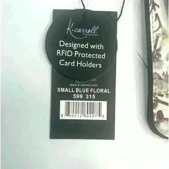 K.Carroll Harper Crossbody belt phone wallet case identity left RFID lining - Picture 3 of 8